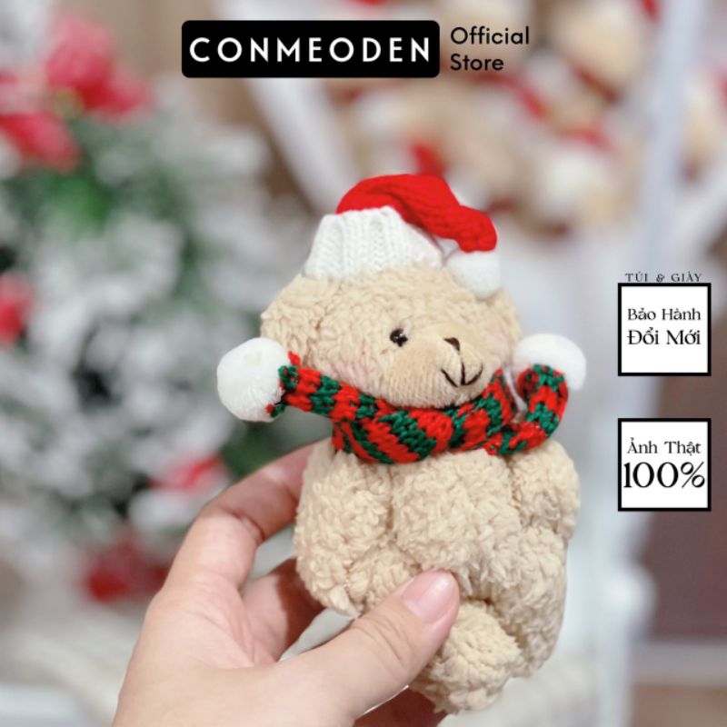 Móc Khoá Gấu Teddy Giáng Sinh CONMEODEN