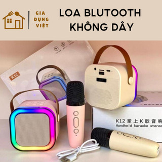 Loa Bluetooth Kèm Mic Kinyo Có Đèn Led Không Dây Cực Tiện Lợi-NN