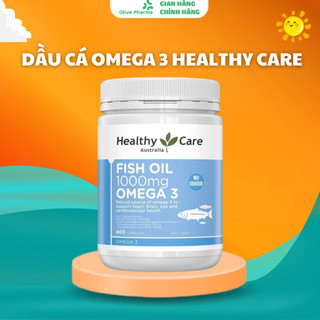 Dầu cá Omega 3 Healthy Care 1000mg lọ 400 viên