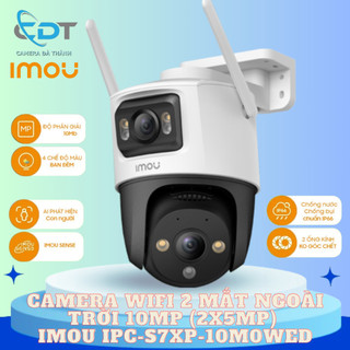 Camera wifi imou cruiser dual 10mp ipc-s7xp-10m0wed và 6mp ipc-s7xp-6m0wed xoay 360 ngoài trời