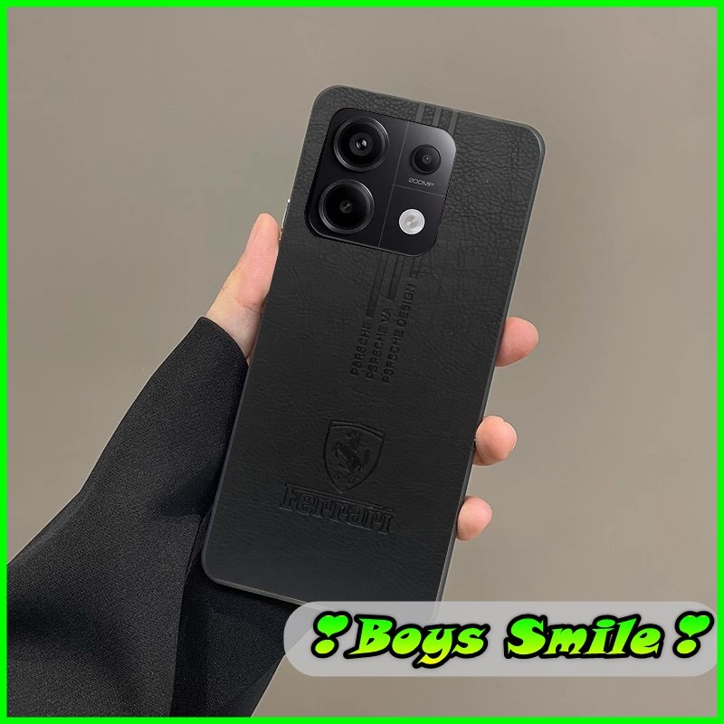 Ốp da Ferari cho Xiaomi Redmi Note 13 Note 13pro Note 13pro+