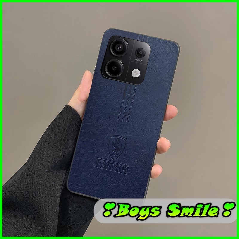 Ốp da Ferari cho Xiaomi Redmi Note 13 Note 13pro Note 13pro+