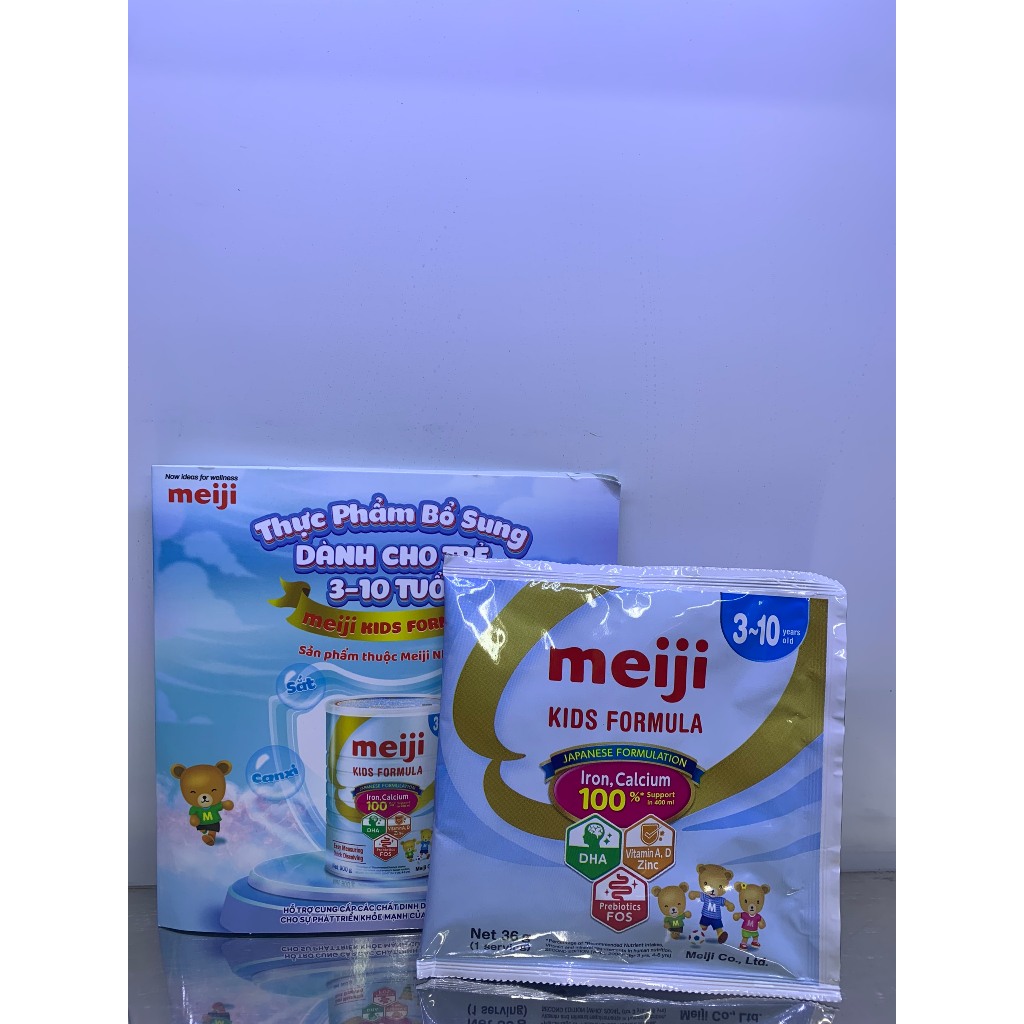 Gói Dùng Thử Sữa Bột Meiji Kids Formula Nhập Khẩu Số 3 - 10 tuổi