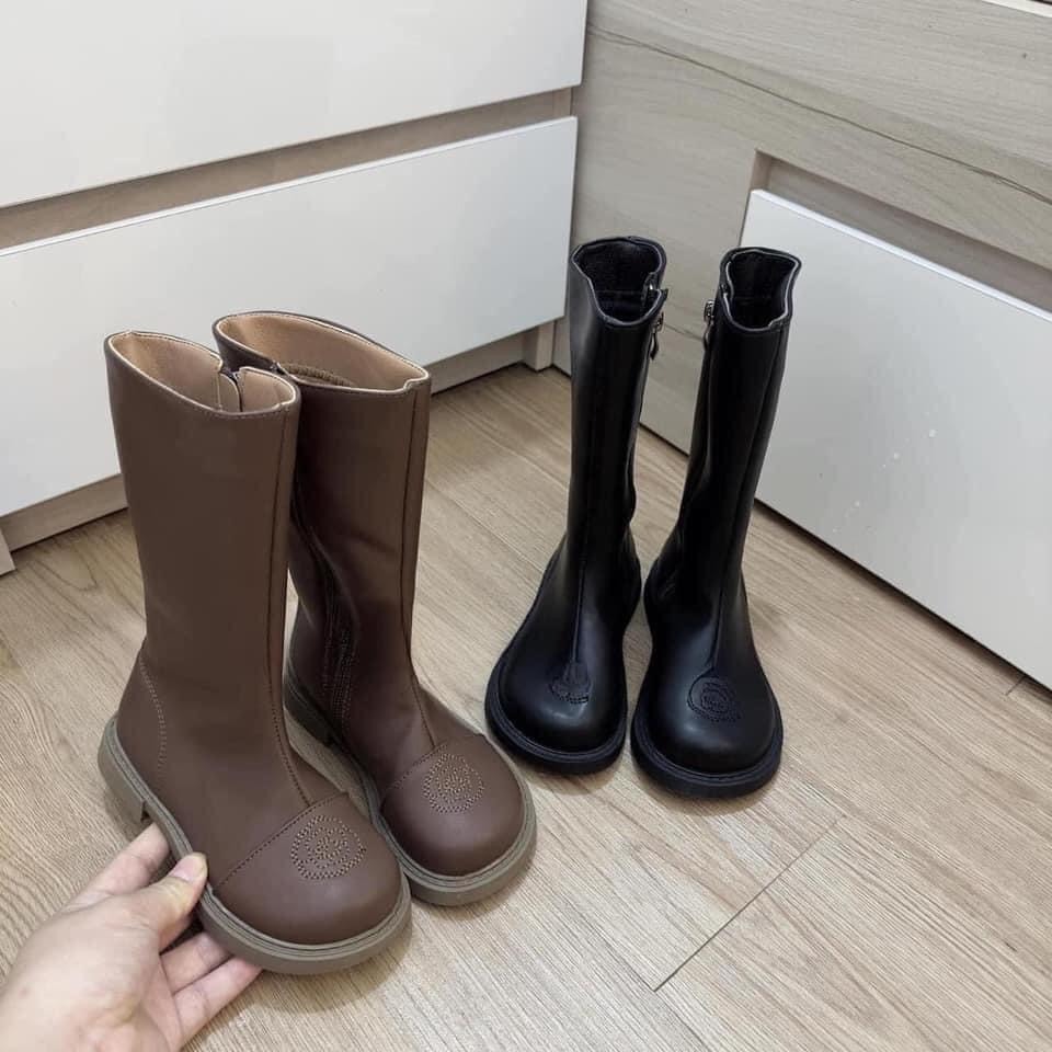 BOOT HOA CÚC Cao Cổ cho bé gái mã TD-038
