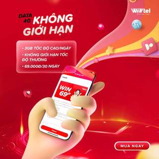 SIM 4G Wintel Win89P 👉 không giới hạn Data