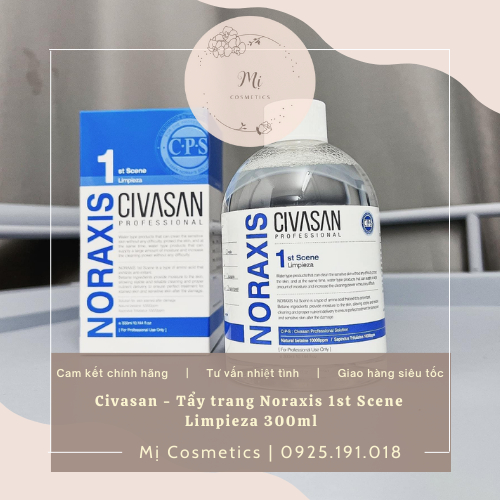 Toner Civasan Noraxis 2nd Scene Phục Hồi Da Mỏng Yếu