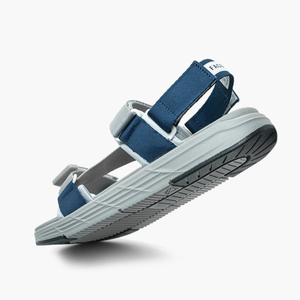 Giày sandal nam nữ unisex đi học quai ngang Facota FC06 Sport  đế cao 3 phân