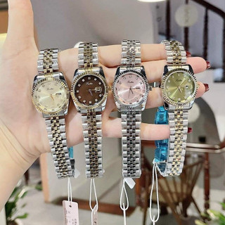 [CHÍNH HÃNG] Đồng hồ nữ Scottie mặt tròn dây thép bền bỉ sang trọng , tặng kèm dụng cụ tháo dây