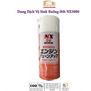 Dung Dịch Vệ Sinh Buồng Đốt NX5000- NX56 ( JAPAN)- Dung Dịch vệ sinh buồng đốt ICHINEN- Xịt rửa ICHINEN