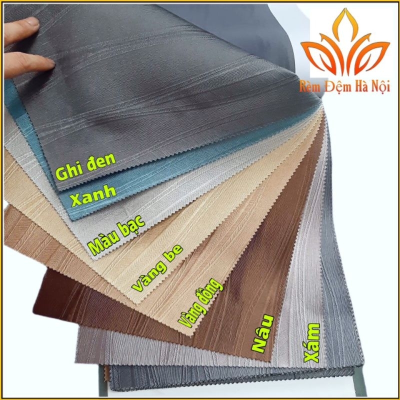 Vải may rèm 💥 HÀNG LOẠI 1 💥 Vải gấm hoa văn chìm, vải may ngang 2m x 2,8m