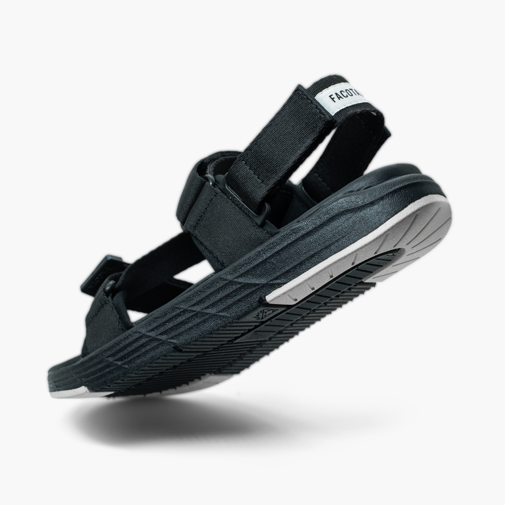 Giày sandal nam nữ unisex đi học quai ngang Facota FC06 Sport  đế cao 3 phân