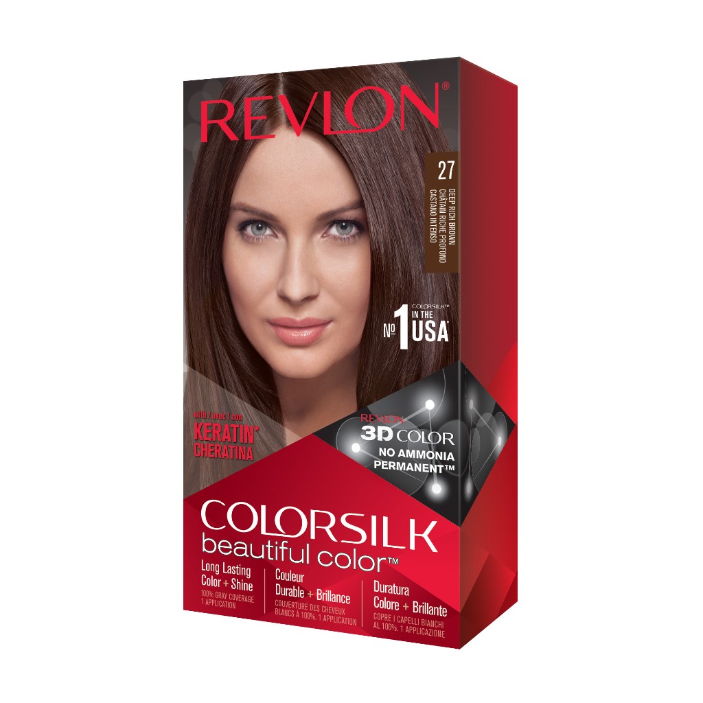 Thuốc Nhuộm Tóc Thời Trang Revlon Colorsilk 3D 120ml (HSD DƯỚI 6 THÁNG)