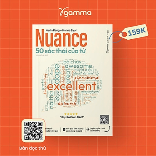 Sách: Lẻ/Combo Sử Dụng Từ Vựng Hiệu Quả: Nuance 50 Sắc Thái Của Từ + Daily Expressions Top 1500+ Cụm Từ Tiếng Anh