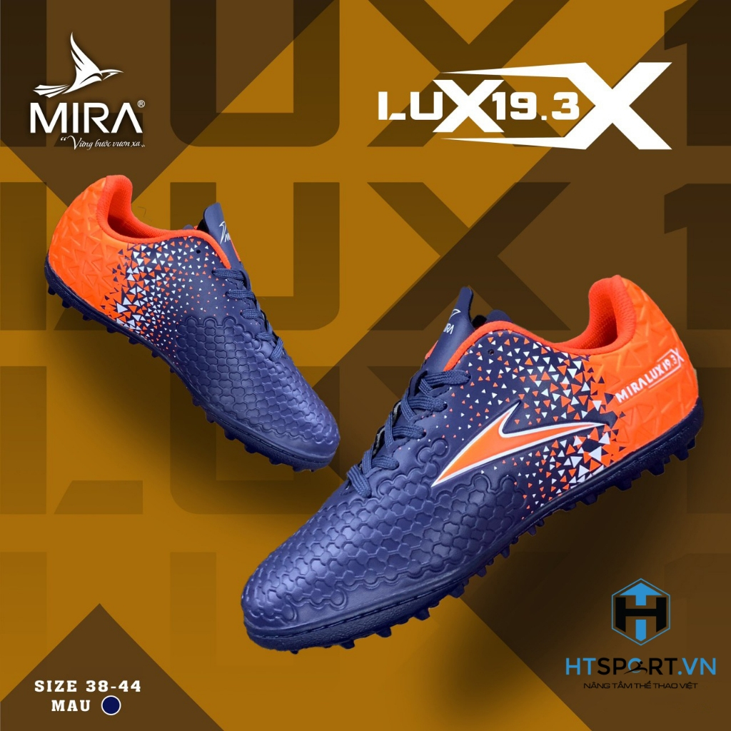 Giày đá bóng Mira Lux 19.3 bóng đá sân cỏ nhân tạo giá rẻ chính hãng cao cấp full box
