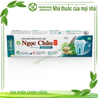 Kem đánh răng dược liệu Ngọc Châu Chuyên Gia 170g