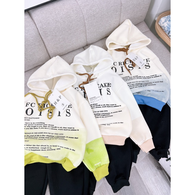 Bộ loang mũ chữ OISIS bé trai