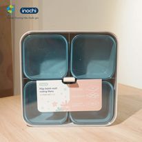 Hộp mứt inochi, hộp mứt tết, sang trọng, cao cấp, nhựa nguyên sinh an toàn sức khỏe, có thể dùng làm quà tặng