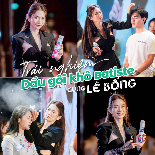 Dầu Gội Khô Batiste Dry Shampoo