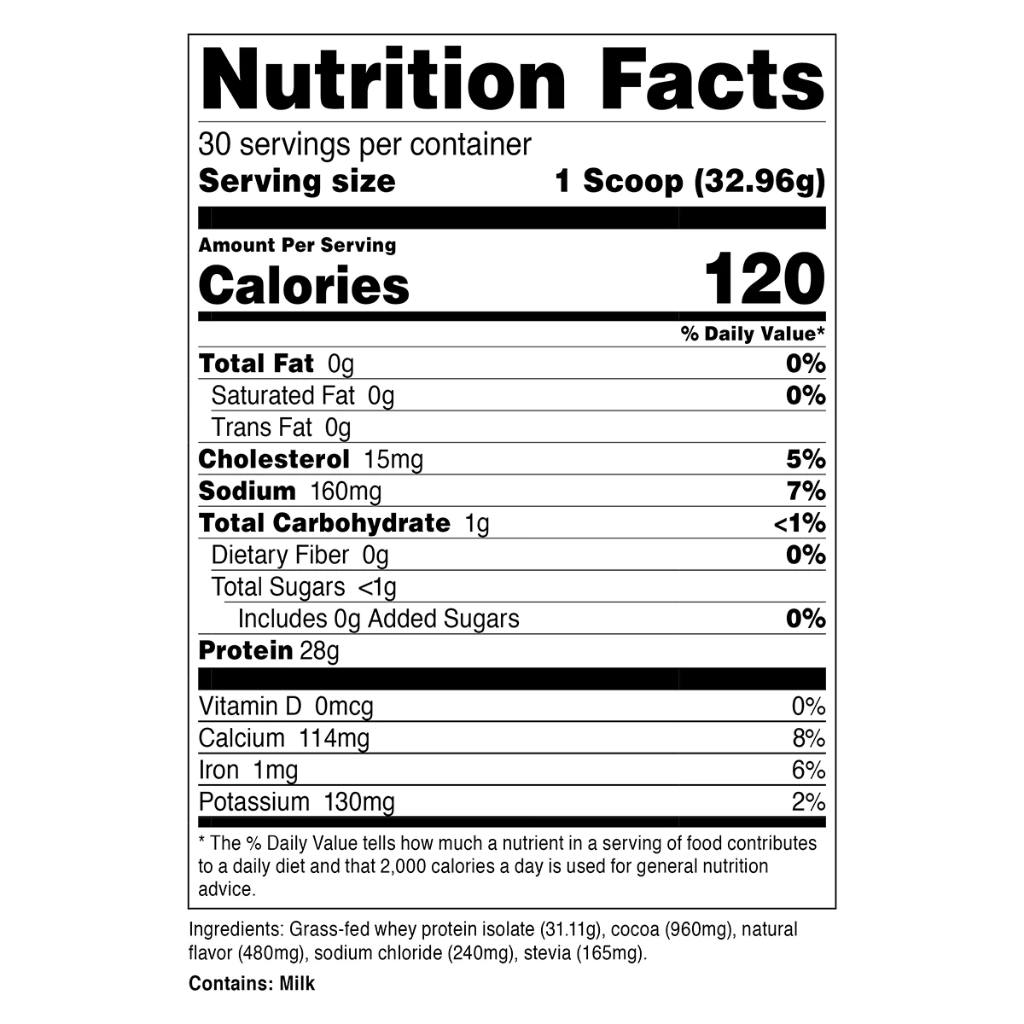 100% Grass-Fed Whey Protein Isolate '' Transparent Labs '' : 4lbs 57 lần dùng