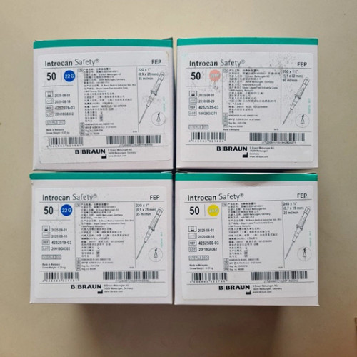 HỘP 50 CÁI KIM LUỒN TĨNH MẠCH B BRAUN KIM CATHETER TIÊM TRUYỀN TĨNH MẠCH B BRAUN ĐỨC CÁC SIZE