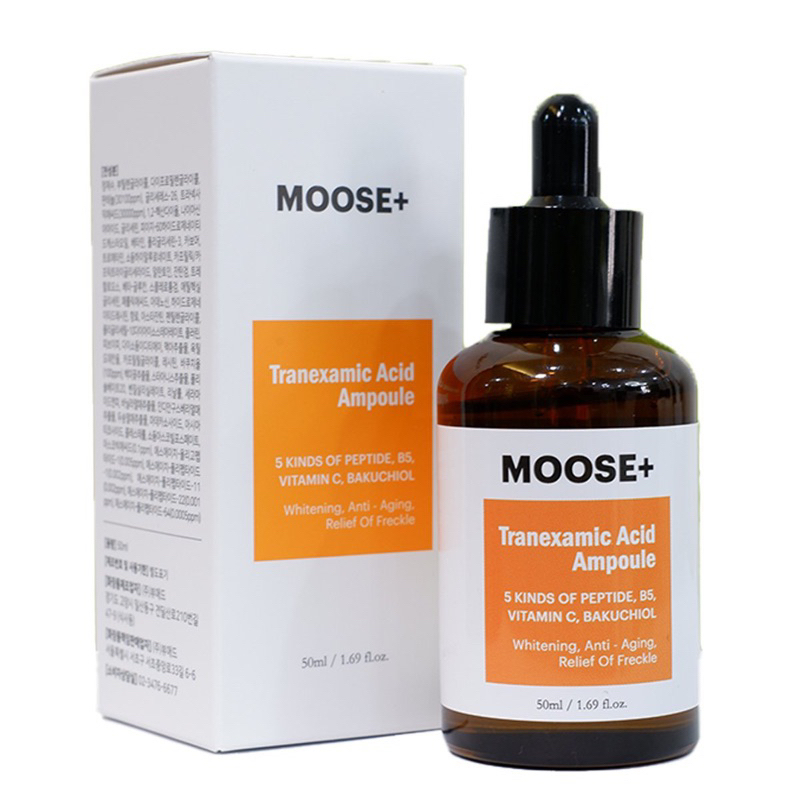 Ampoule  MOOSE+ giúp trắng da mờ nám 50ml