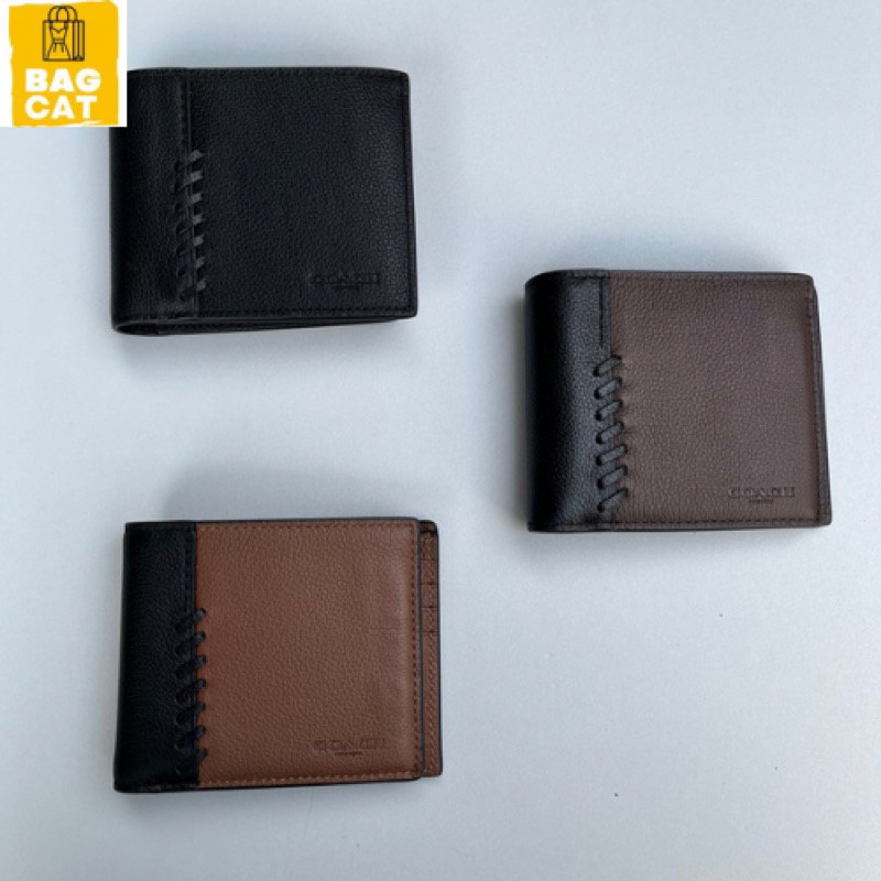 Sẵn ship Ví nam COACH kèm card holder họa chính hãng,kèm hộp làm quà tặng