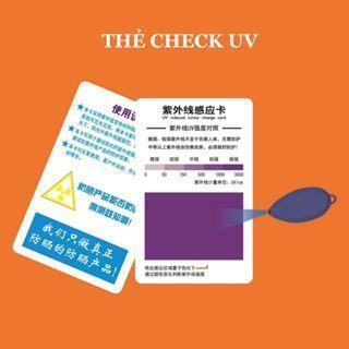 Thẻ Đo Tia UV/UVA/UVB - Tia Cực Tím