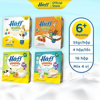 [date mới] Váng sữa Hoff cho bé ăn dặm từ 6+ đủ vị
