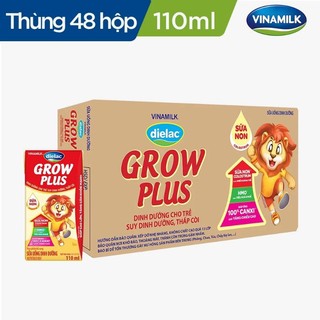 Sữa pha sẵn dielac growplus vinamilk hộp 110ml