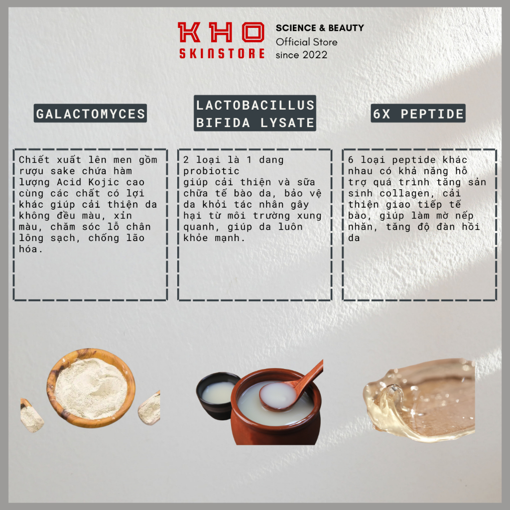 Benton Tinh chất dưỡng Galactomyces