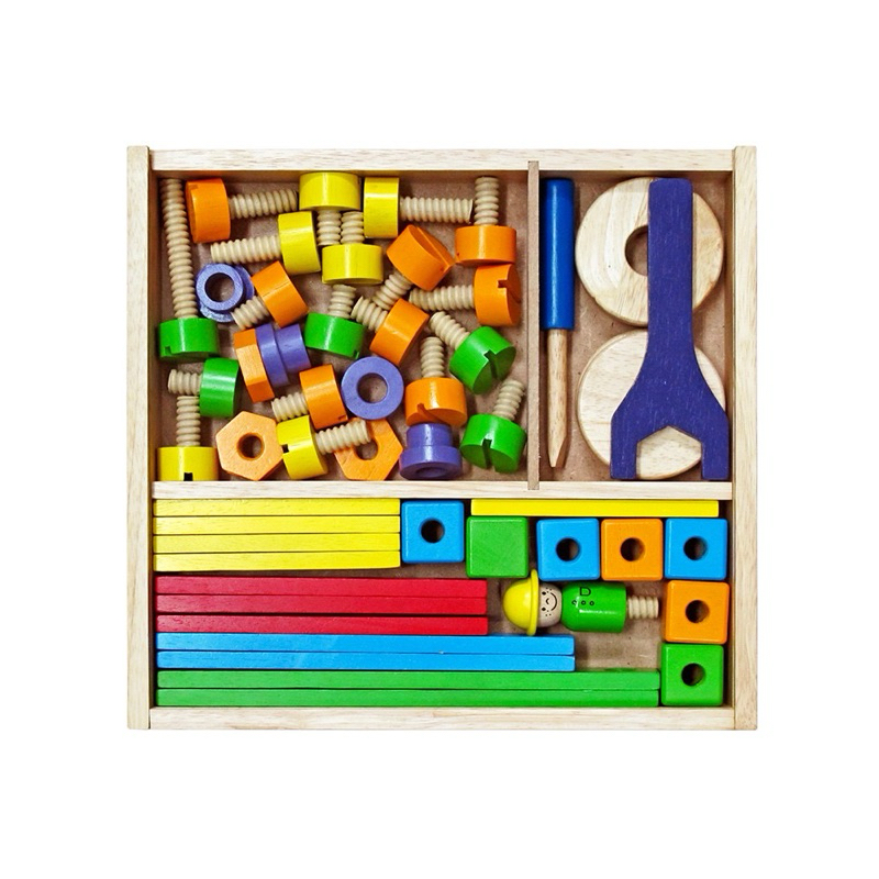 Bộ đồ chơi lắp ráp mô hình bằng gỗ Winwintoys cao cấp