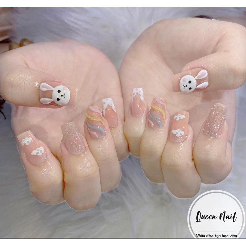 Nail box cute,Móng tay giả  siêu  xinh