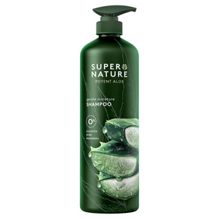 Dầu gội và xả tinh chất lô hội siêu dưỡng ẩm Super Nature Potent Aloe 888mL