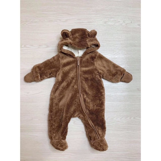 Body lông, chần bông cho bé H&M sz 0-9M form to, xuất dư cắt tag