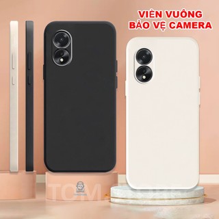 Ốp oppo a18 / a38 cạnh viền vuông bảo vệ camera