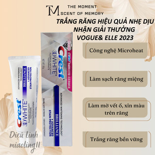 Kem đánh răng trắng răng Crest 3D White bản Trung