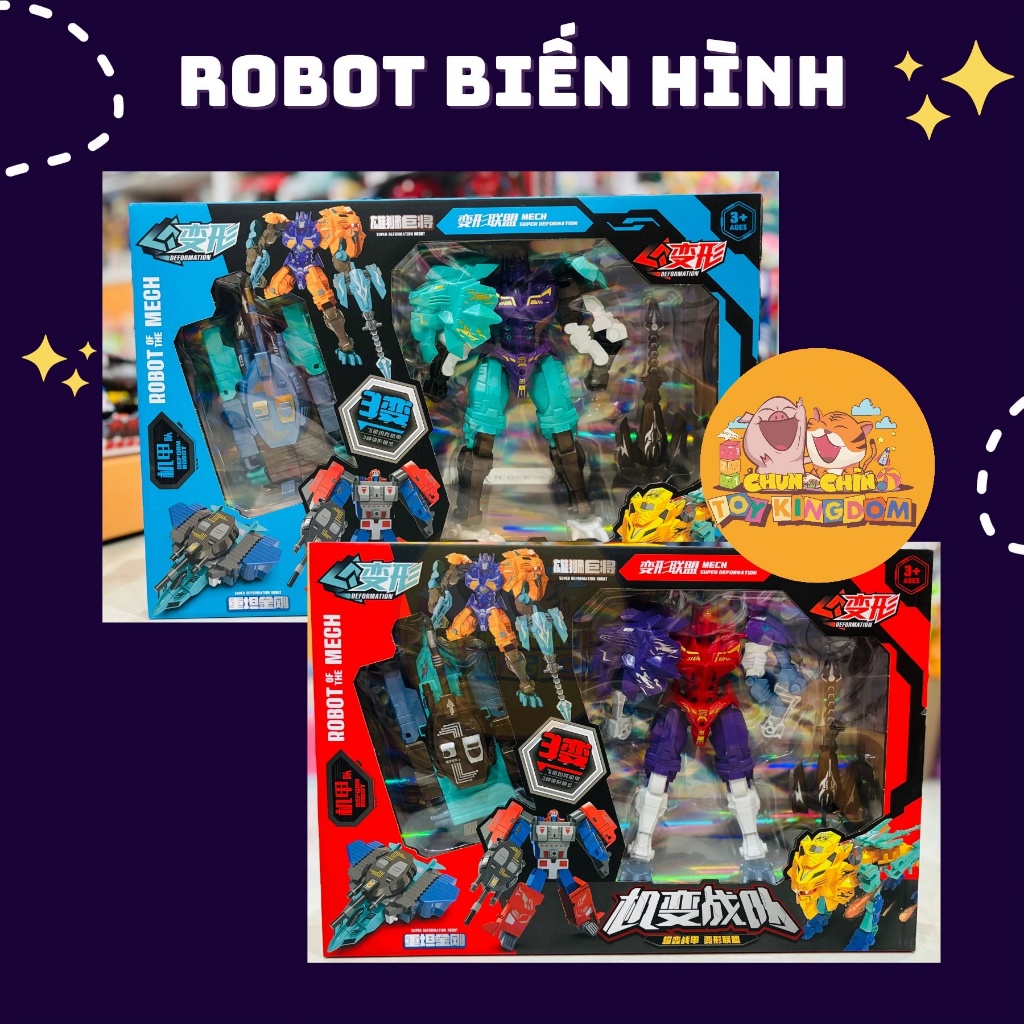 ĐỒ CHƠI ROBOT BIẾN HÌNH  ROBOT LẮP GHÉP BIẾN HÌNH, ROBOT CHIẾN ĐẤU