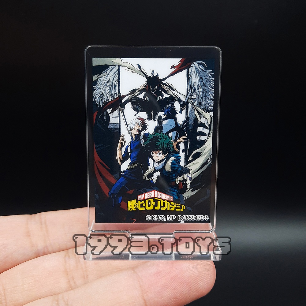 2659470 Standee mô hình nhân vật My Hero Academia - Bandai Poster Acrylic Stand 01 - Izuku x Shoto