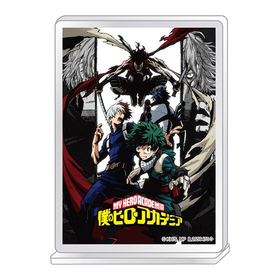 2659470 Standee mô hình nhân vật My Hero Academia - Bandai Poster Acrylic Stand 01 - Izuku x Shoto
