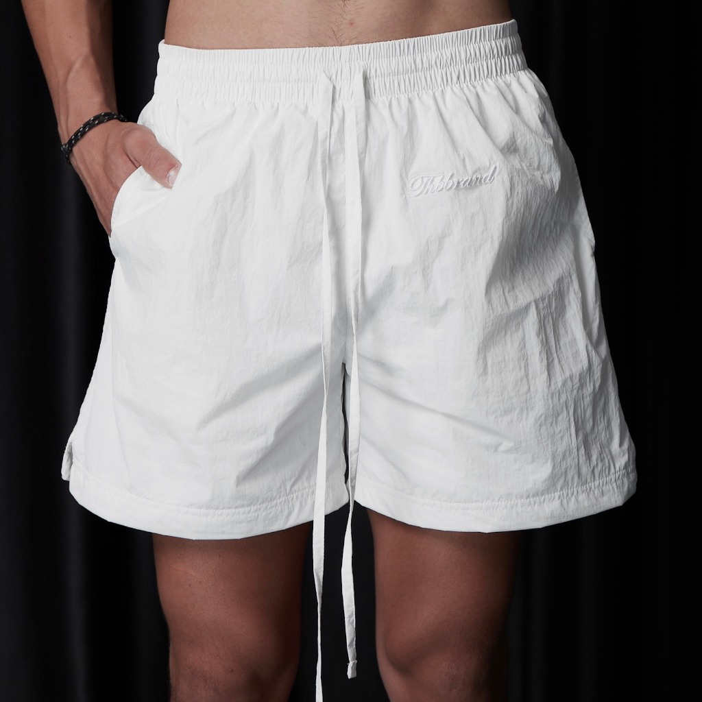 Quần short dù - NYLON SHORT - form trên gối thoải mái  - chính hãng THBBRAND
