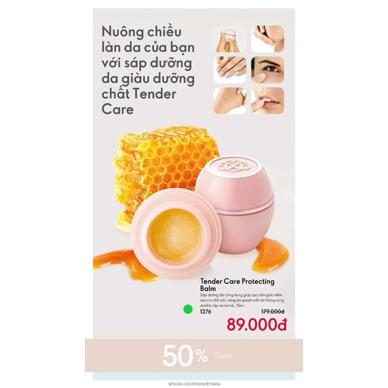 Sáp dưỡng da như hình