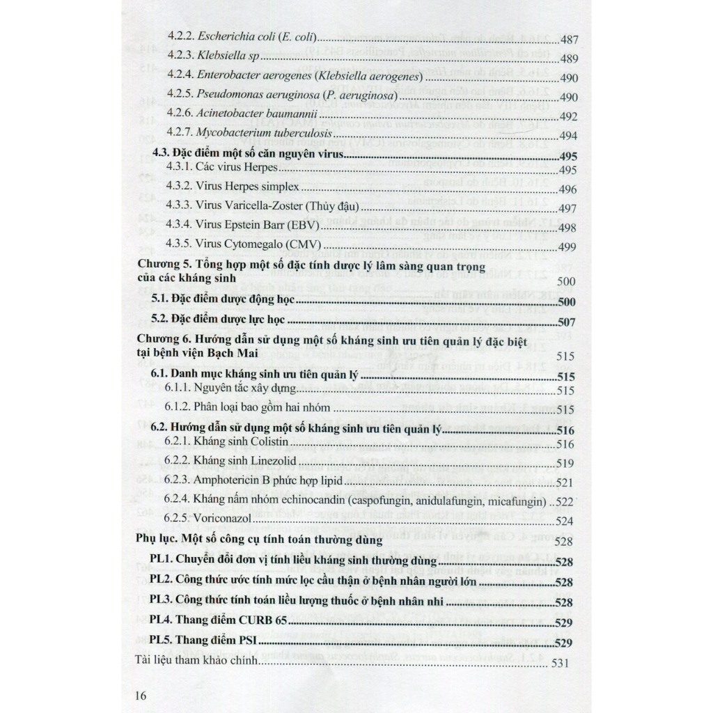 Sách - Hướng Dẫn Sử Dụng Kháng Sinh Trong Lâm Sàng Tại Bệnh Viện Bạch Mai  - 2023