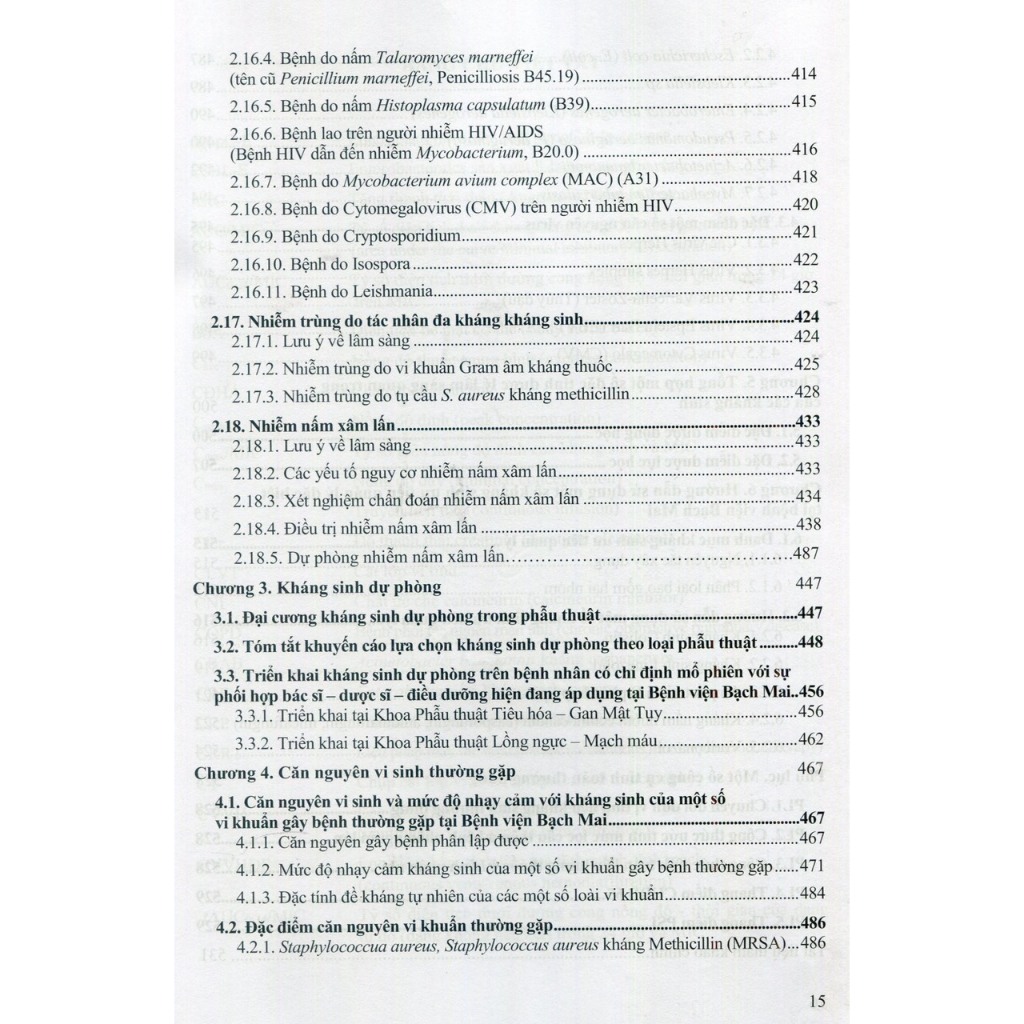 Sách - Hướng Dẫn Sử Dụng Kháng Sinh Trong Lâm Sàng Tại Bệnh Viện Bạch Mai  - 2023