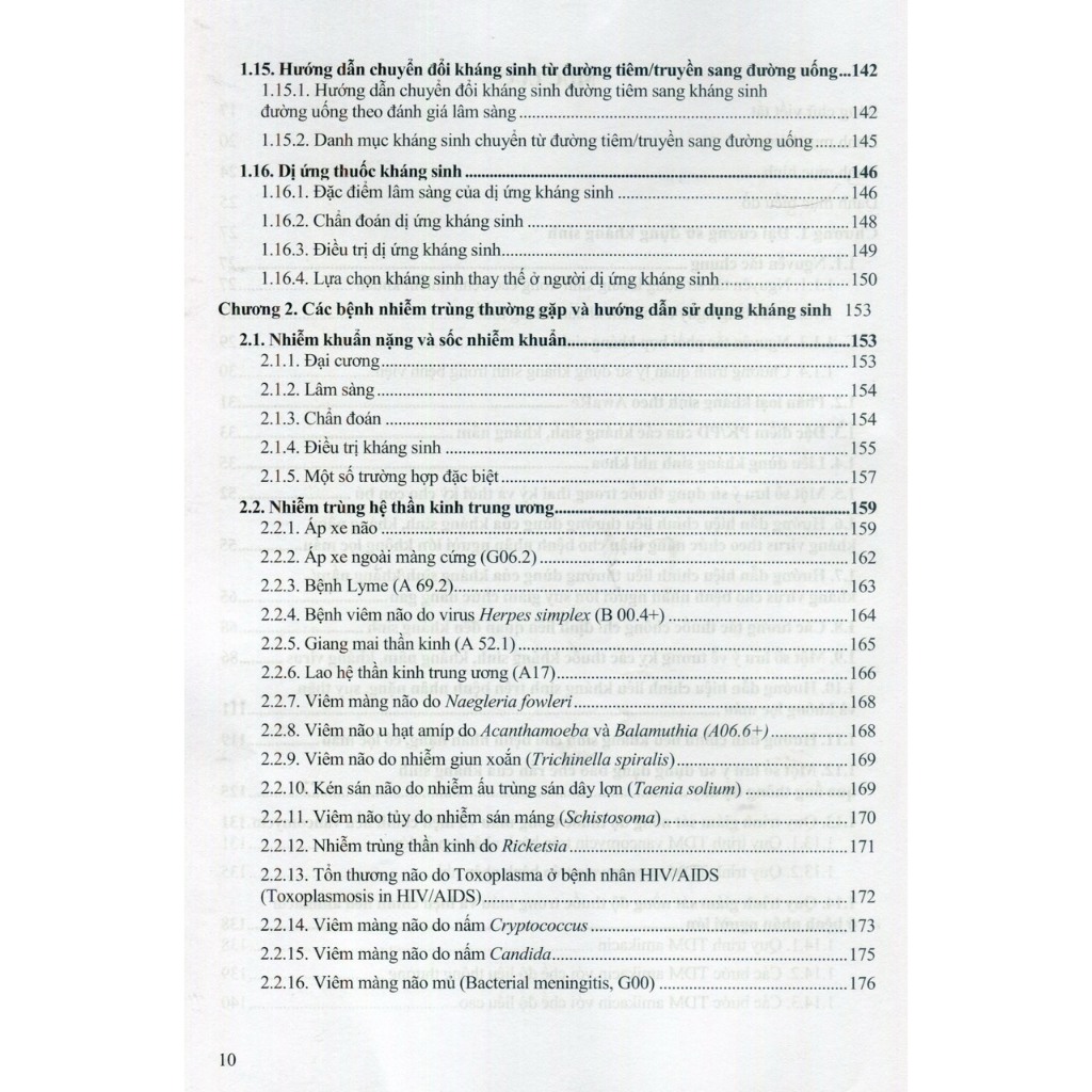 Sách - Hướng Dẫn Sử Dụng Kháng Sinh Trong Lâm Sàng Tại Bệnh Viện Bạch Mai  - 2023