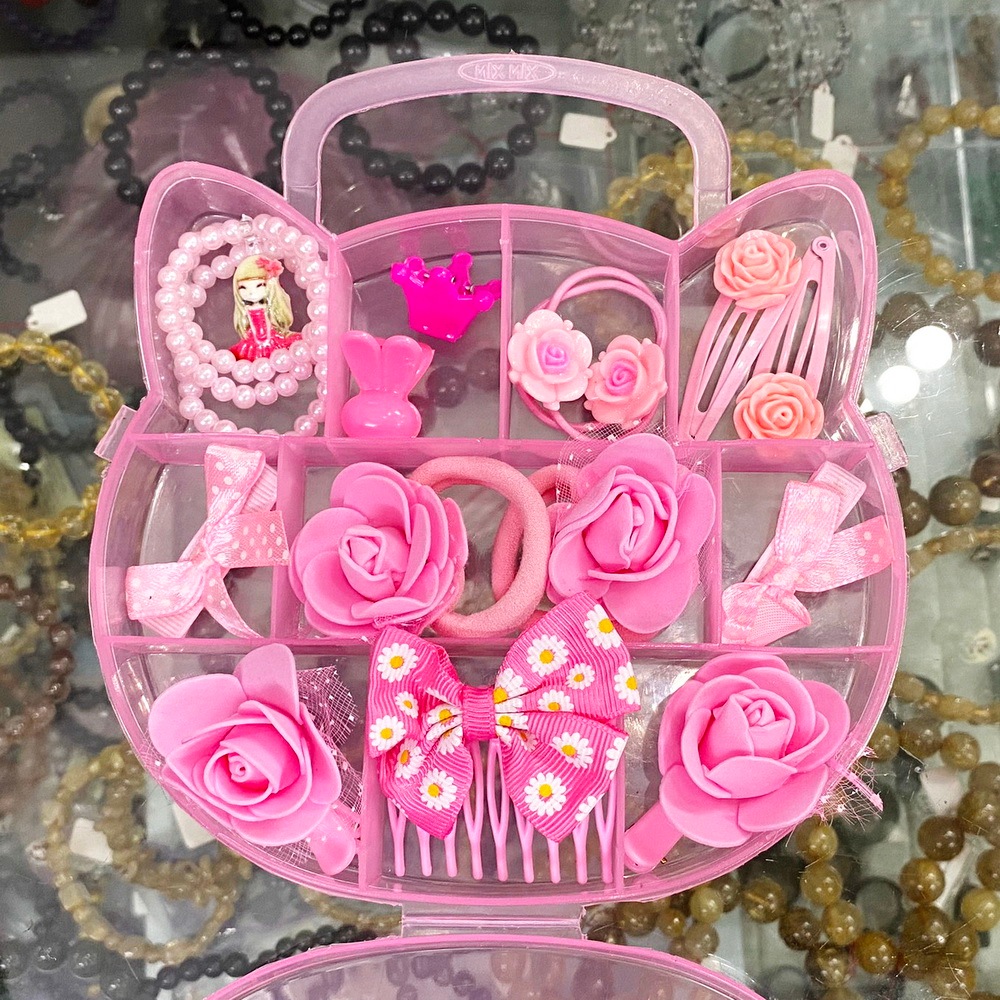 Bộ kẹp tóc dây buộc tóc Kuromi Kunomi Sanrio Cinnamoroll Kitty - Bộ kẹp tóc cho bé gái - Diệp Linh