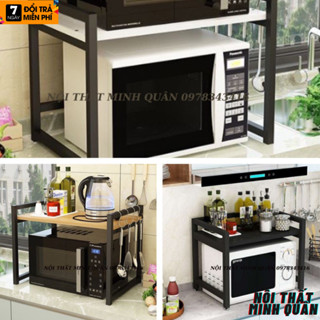 |HOẲ TỐC| KỆ LÒ VI SỐNG KVS1T .KỆ NHÀ BẾP ,KỆ BỎ ĐỒ GIA VỊ ĐA NĂNG KHUNG KỆ PHUN SƠN 2 LỚP TỈNH ĐIỆN BỀN MÀU , CHỐNG RỈ