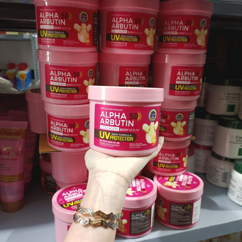 Body serum Alpha Arbutine chống nắng Spf 50 thái lan chính hãng