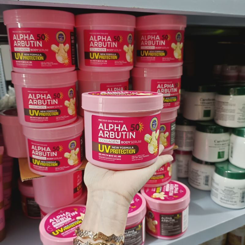 Body serum Alpha Arbutine chống nắng Spf 50 thái lan chính hãng