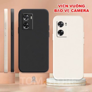 Ốp oppo a57 4g / a57 5g / a77 / a77s cạnh viền vuông bảo vệ camera