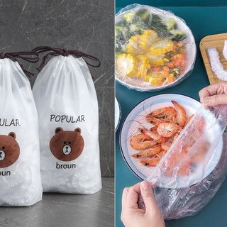 Màng bọc thực phẩm có túi đựng hình gấu đa năng